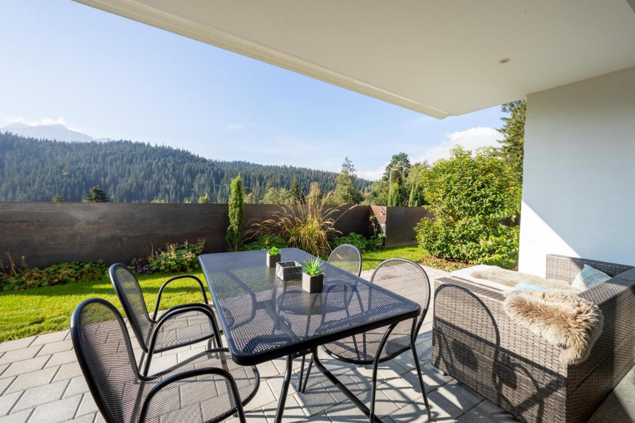 Ferienwohnung Casa Miraselva Flims Exterior foto